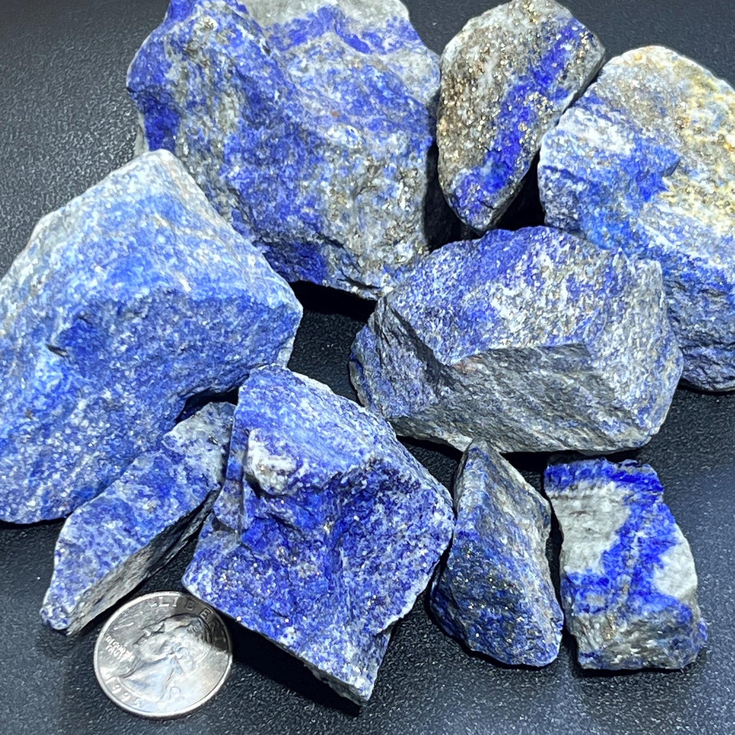 Lapis Lazuli Rough Raw Stones (By The Piece or Pound) Wholesale Gemstone