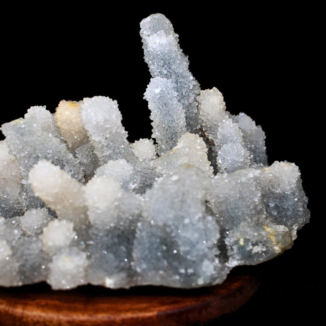 Radiating Apophyllite Stalactite 1kg Rare Zeolite Mineral Specimen India