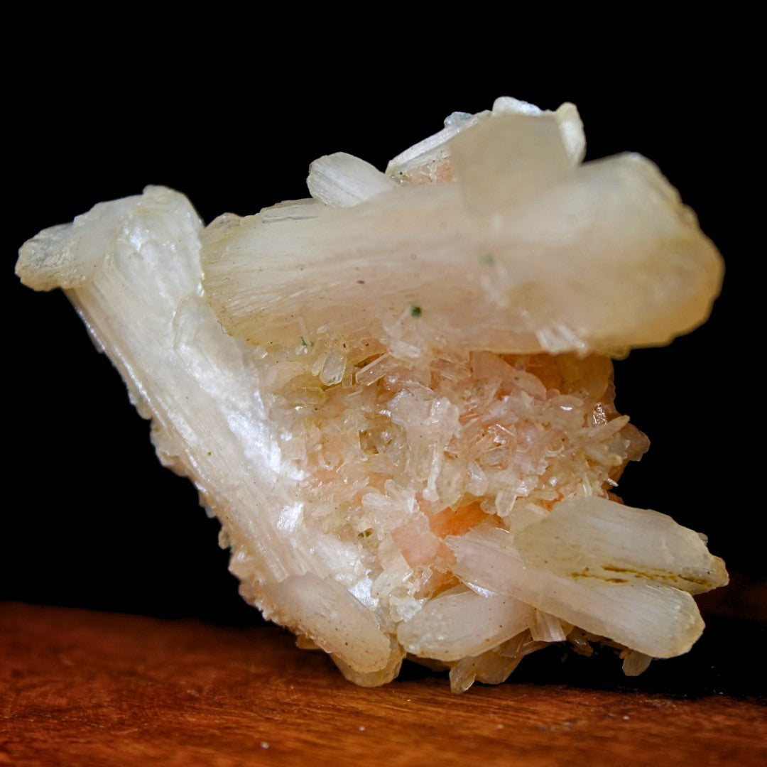 Natural Orange Stilbite Mineral 24g 6x5 cm | Zeolite Crystal from India