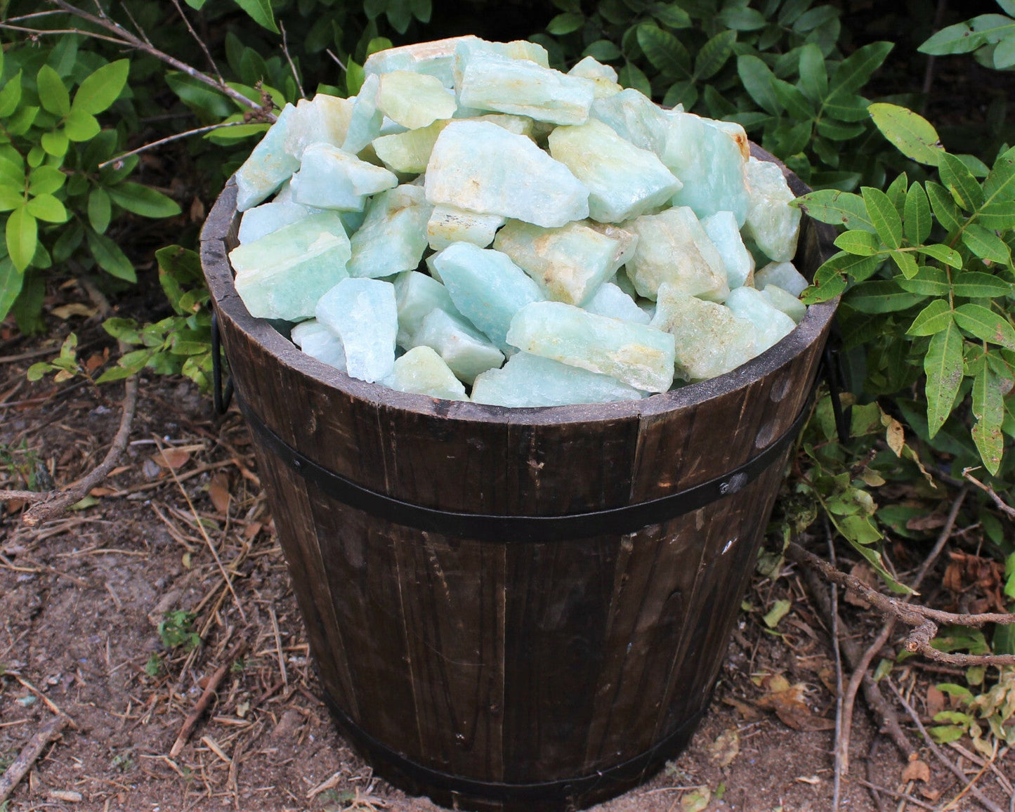 LARGE Rough Aquamarine Natural Chunk, 2" - 3" (Raw Aquamarine, JUMBO)