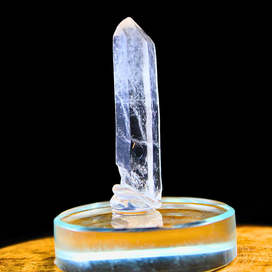 Clear Quartz Carved Dragon 15g Reiki Energy Crystal for Power & Protection