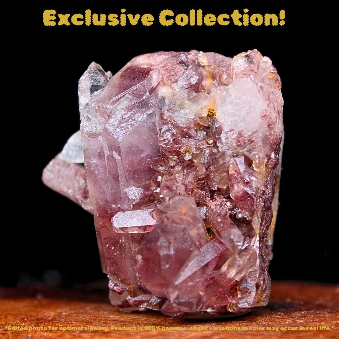 Phantom Quartz Cluster 72g 5x5 cm – Natural Crystal from India