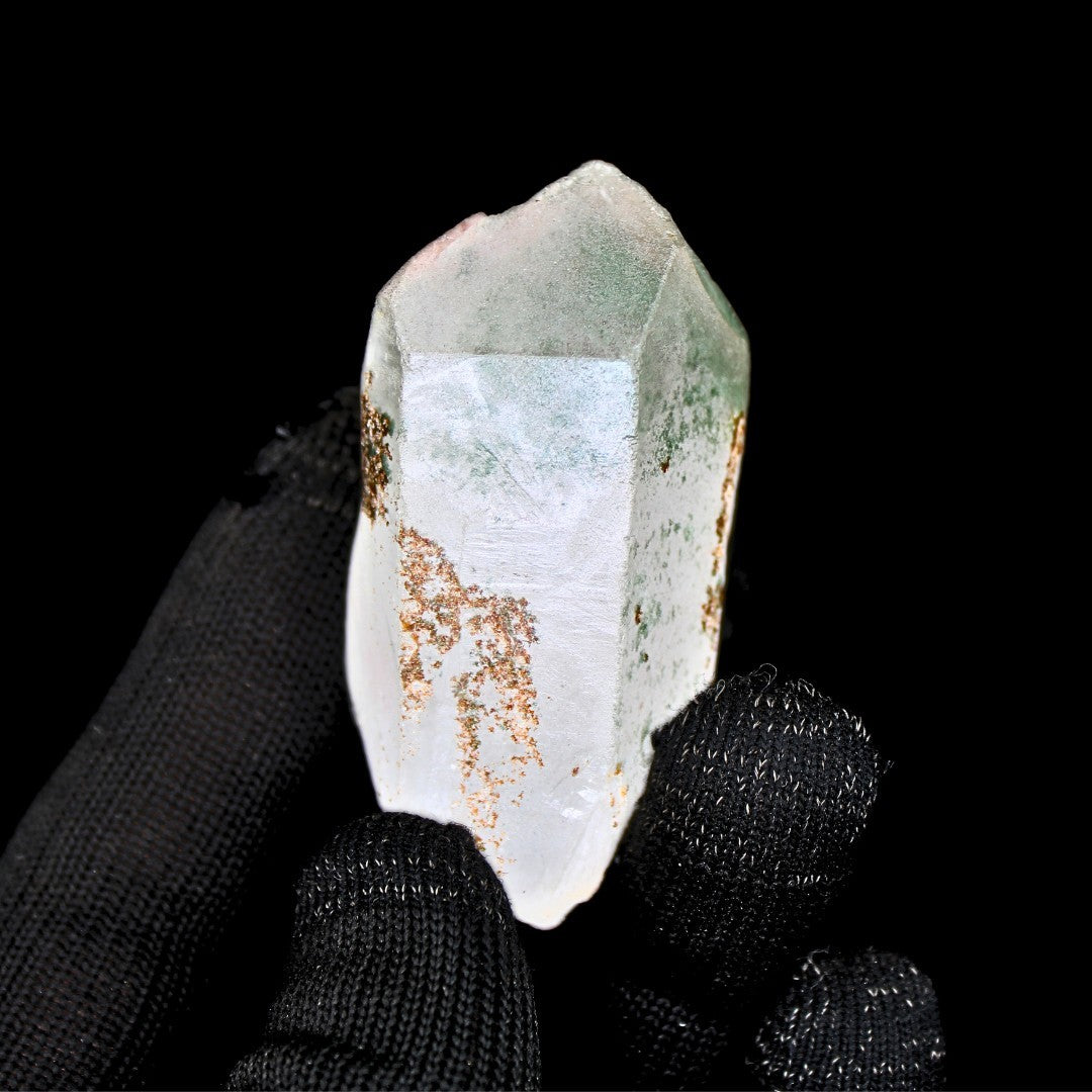 Green Himalayan Clear Quartz 75g Natural Collector’s Crystal & Healing Stone 7x4 cm