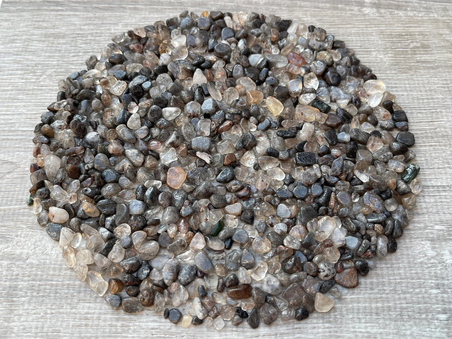 Grade A++ Semi Tumbled Gemstone Mini Chips 3 - 18 mm, Choose From 4 oz to 3 lbs