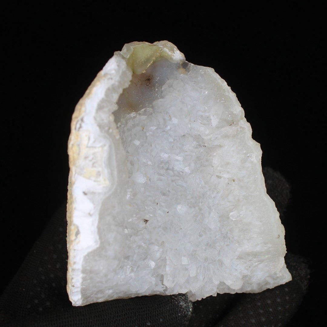 Apophyllite Healing Cluster 370g 9x8 cm Natural White Crystal from India