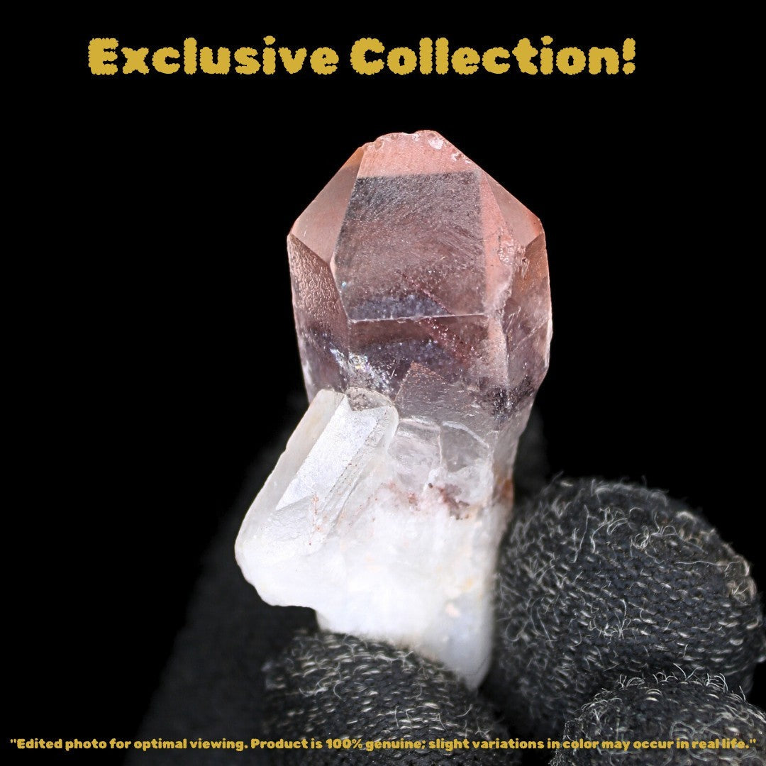 Clear Quartz Crystal Cluster 14g Rare Small Mineral Specimen from India