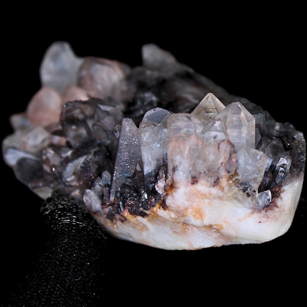 Phantom Quartz Crystal 224g 10x6 cm Raw Healing Stone Collector Mineral India