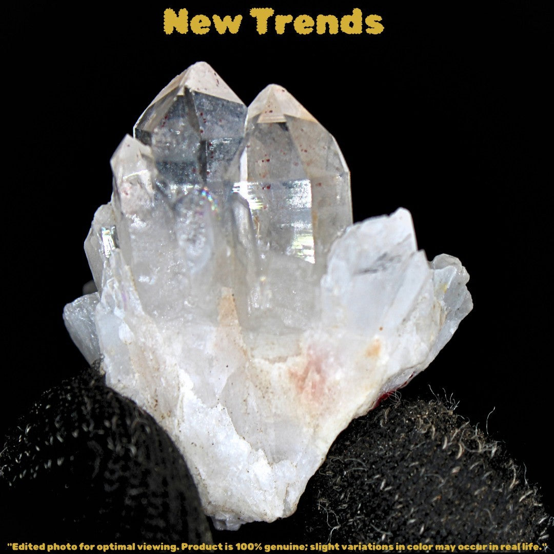 Natural Clear Quartz Cluster 23g | Small Mineral Specimen India