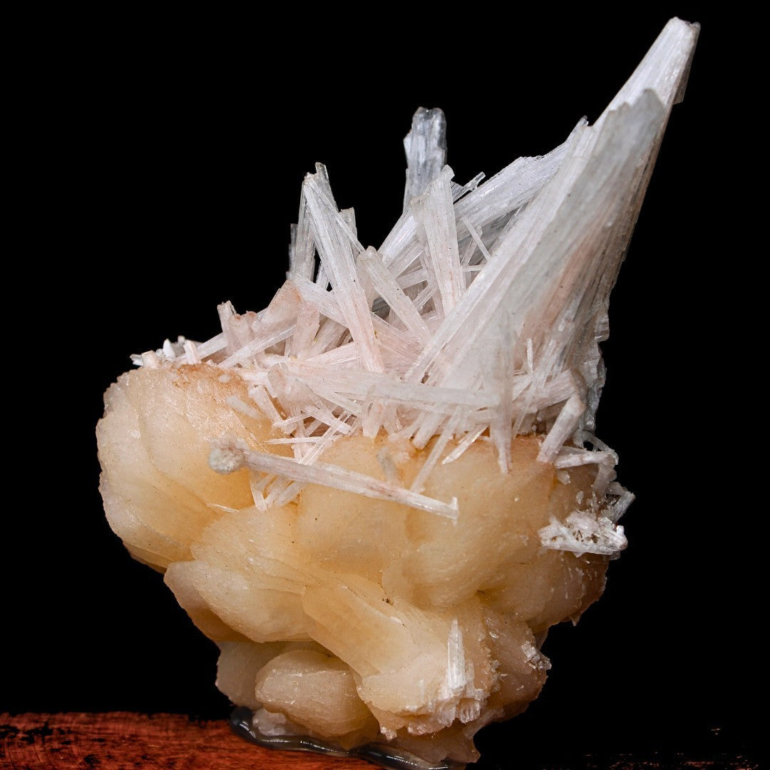 Scolecite with Stilbite Cluster Healing Stone 160g | 11x7 cm | Natural Crystal