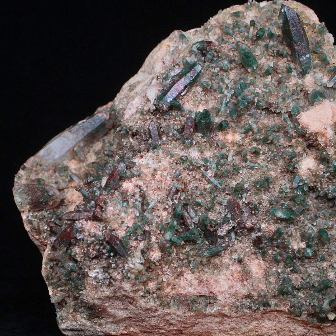 Green Chlorite Quartz Phantom 2.1kg Rare Collector Crystal Specimen India