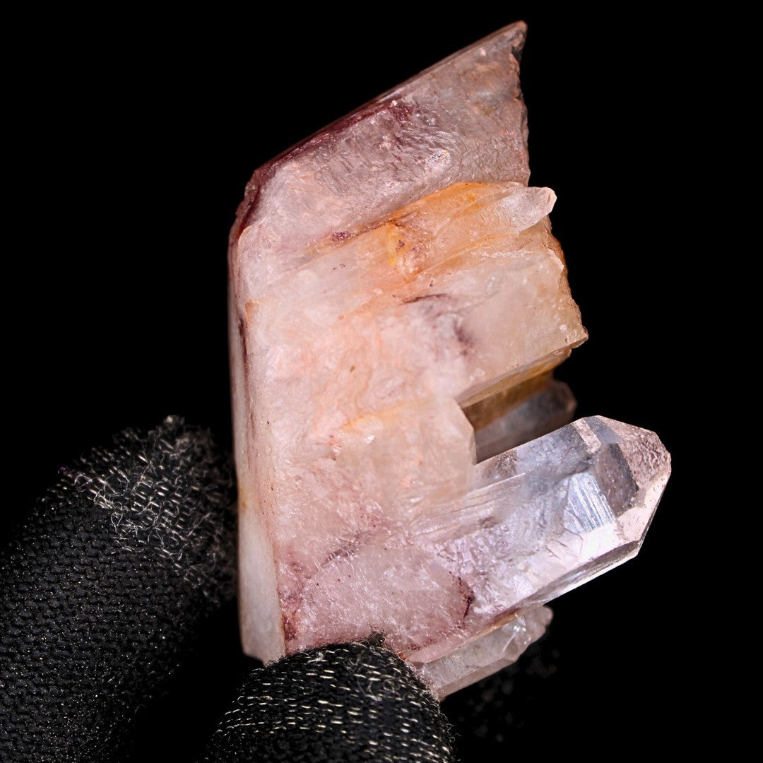 Phantom Quartz Cluster 83g 6x4 cm Rare Crystal with Inner Growth Lines