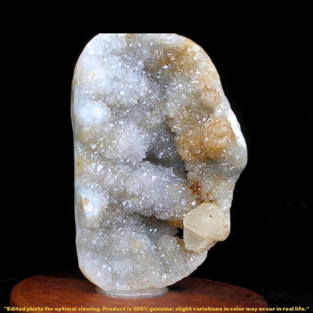 Amethyst Cluster Specimen 570g Deep Purple Points for Display 13x8 cm