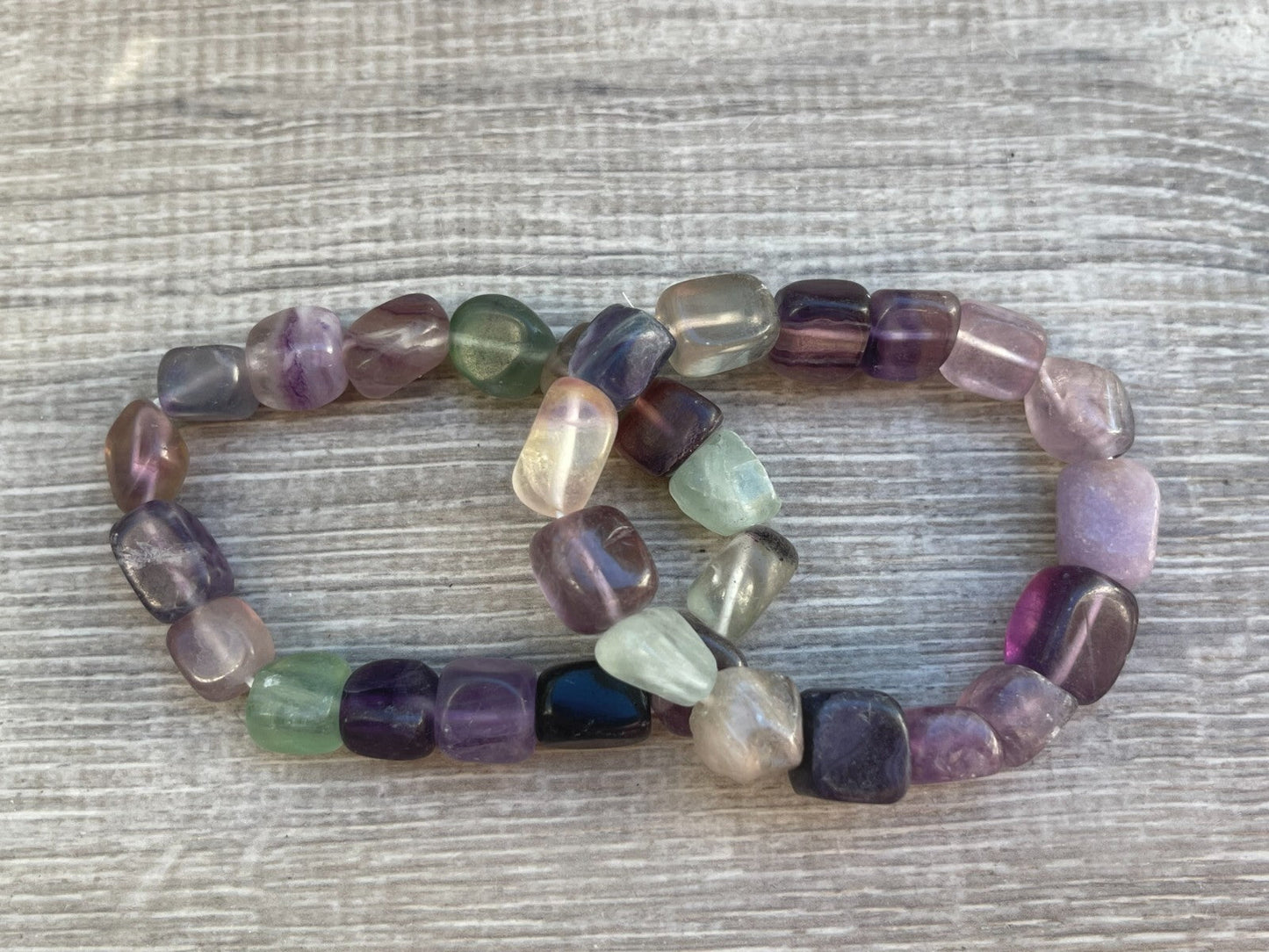 Wholesale Grade A++ Gemstone Nugget Bracelet, Choose from 18 Gemstone Types