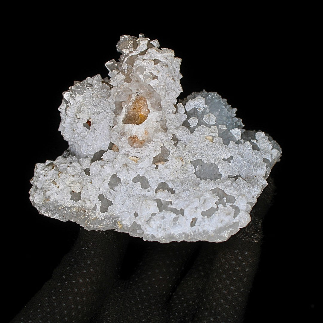 540g Rainbow Quartz Healing Cluster Raw Crystal Mineral India 12x8 cm