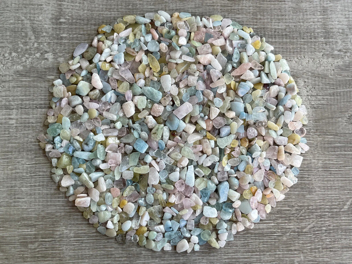 Grade A++ Semi Tumbled Gemstone Mini Chips 3 - 18 mm, Choose From 4 oz to 3 lbs