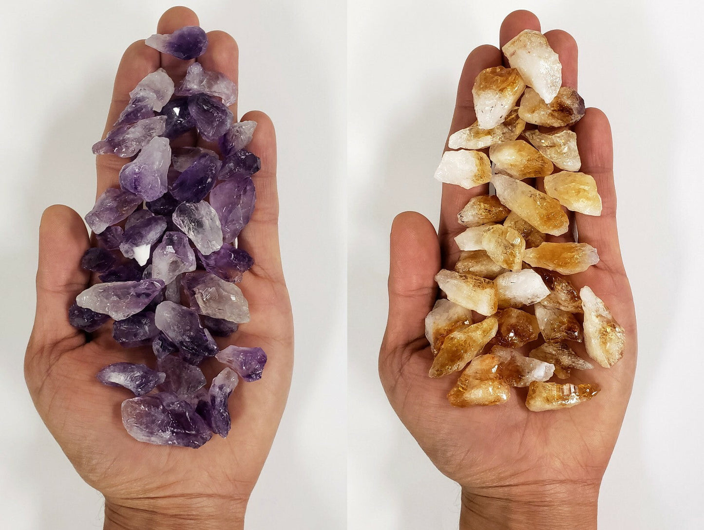 AMETHYST & CITRINE COMBO Bulk Wholesale Crystal Points & Chunks