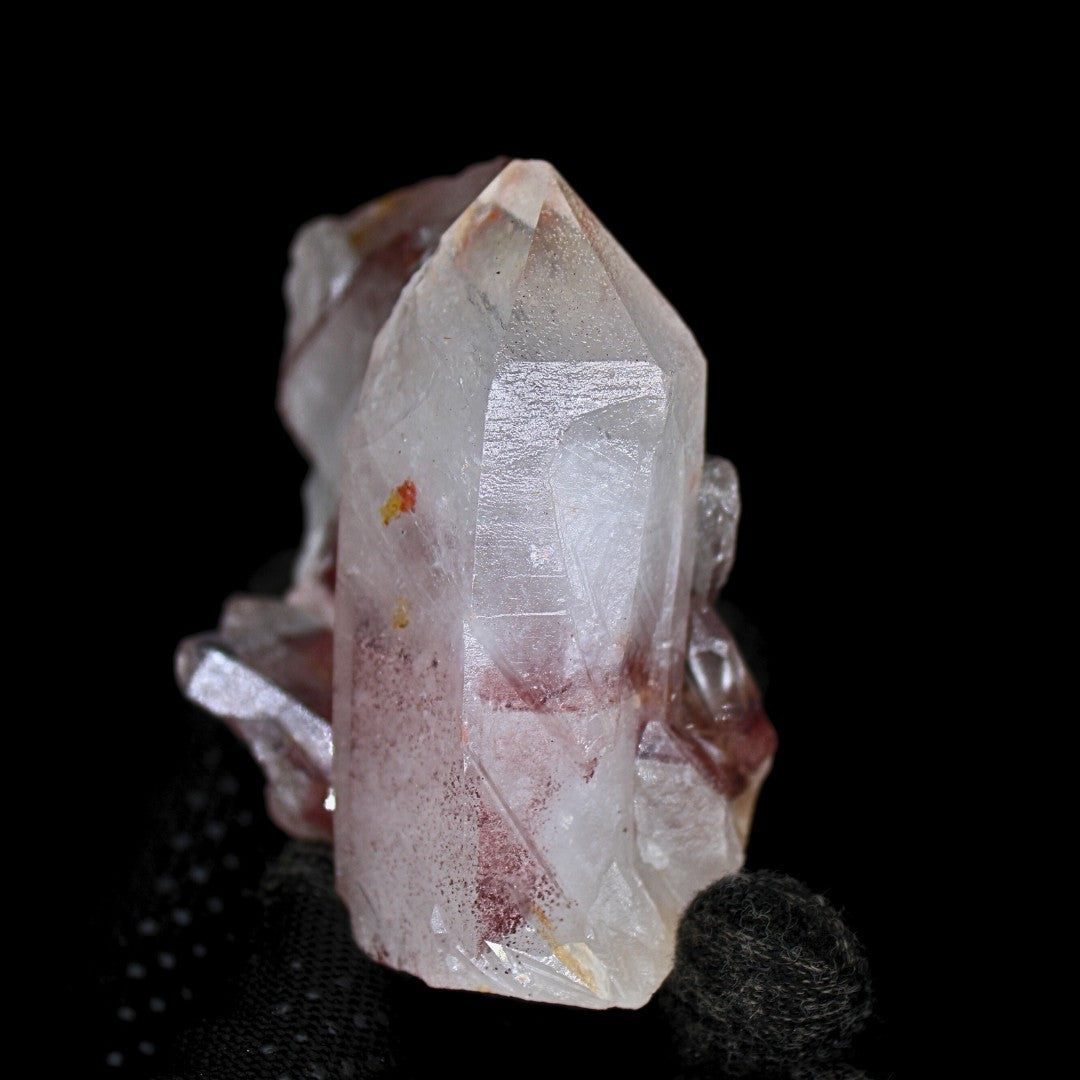 Natural Phantom Quartz Healing Crystal Cluster Raw Stone India