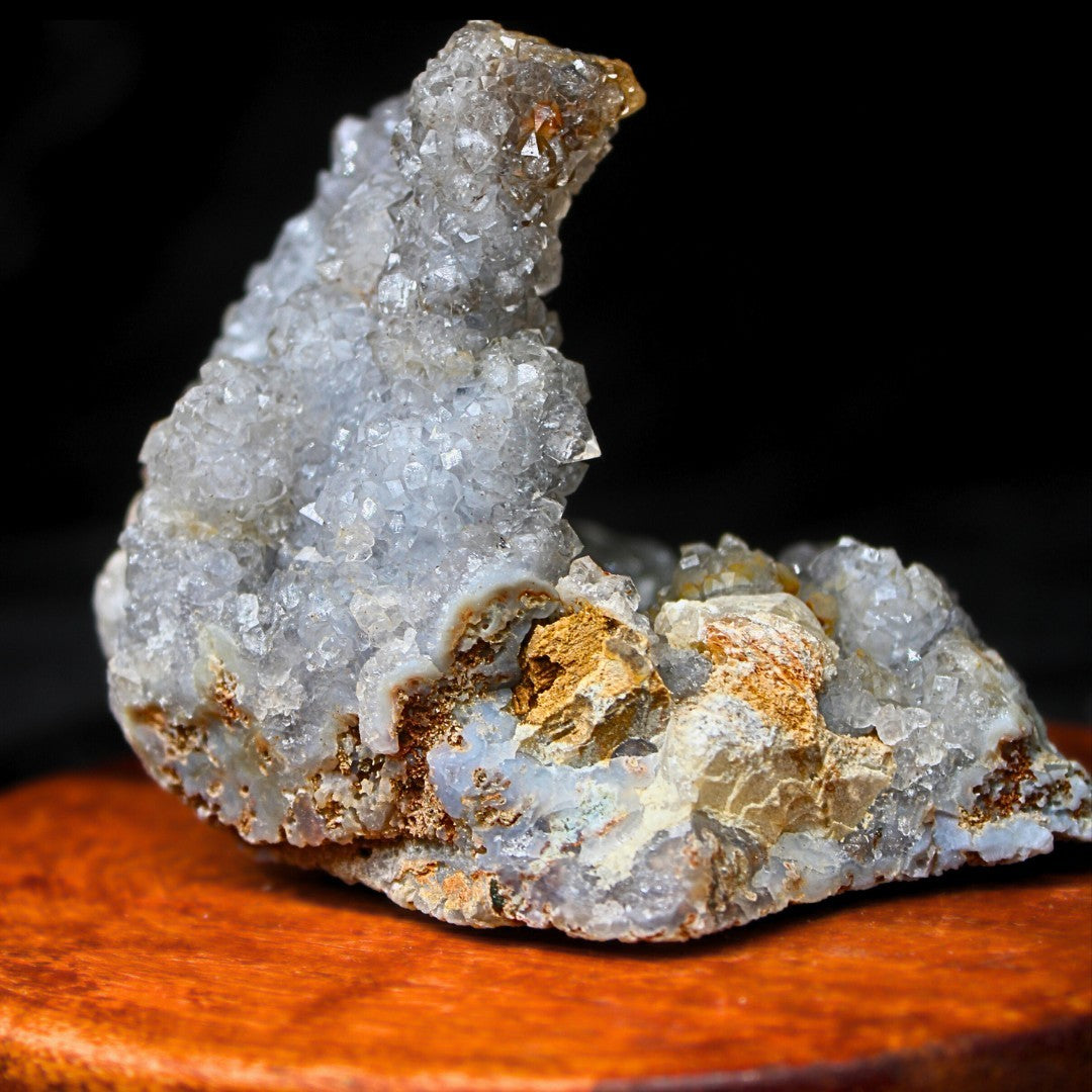 Rare Apophyllite Stilbite Cluster 192g Mineral Specimen India