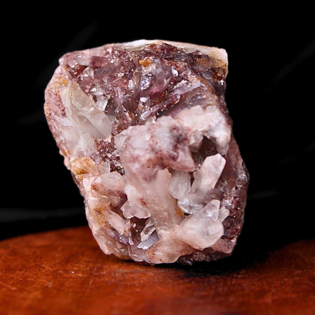 Natural Phantom Clear Quartz Healing Cluster Stone 110g 6x5 cm Crystal