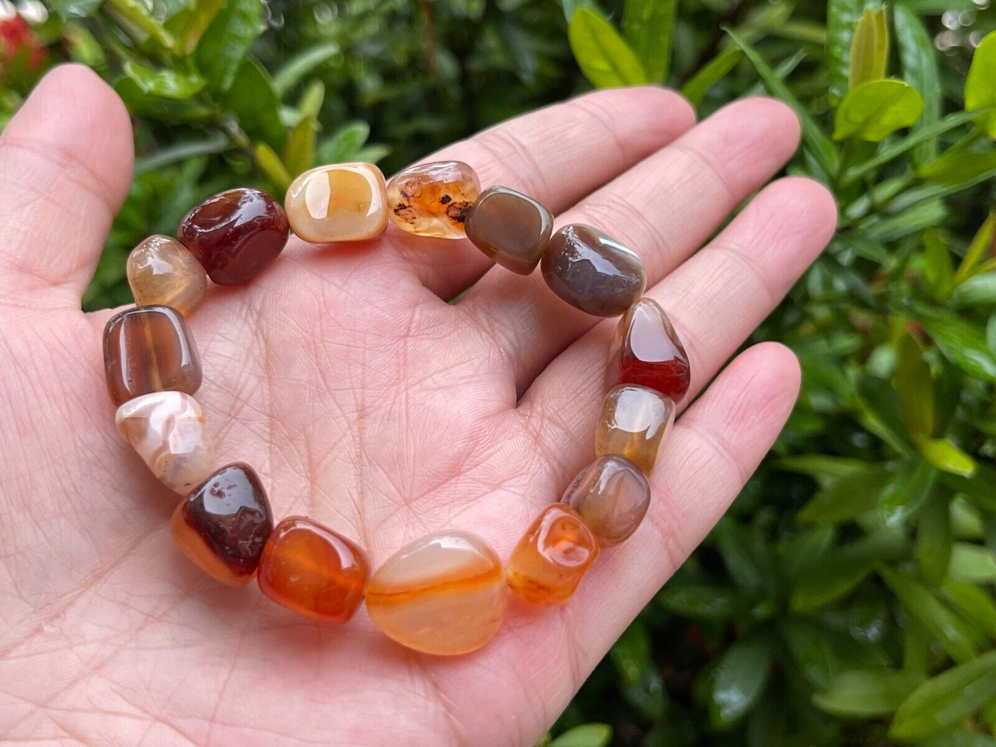 Wholesale Grade A++ Gemstone Nugget Bracelet, Choose from 18 Gemstone Types