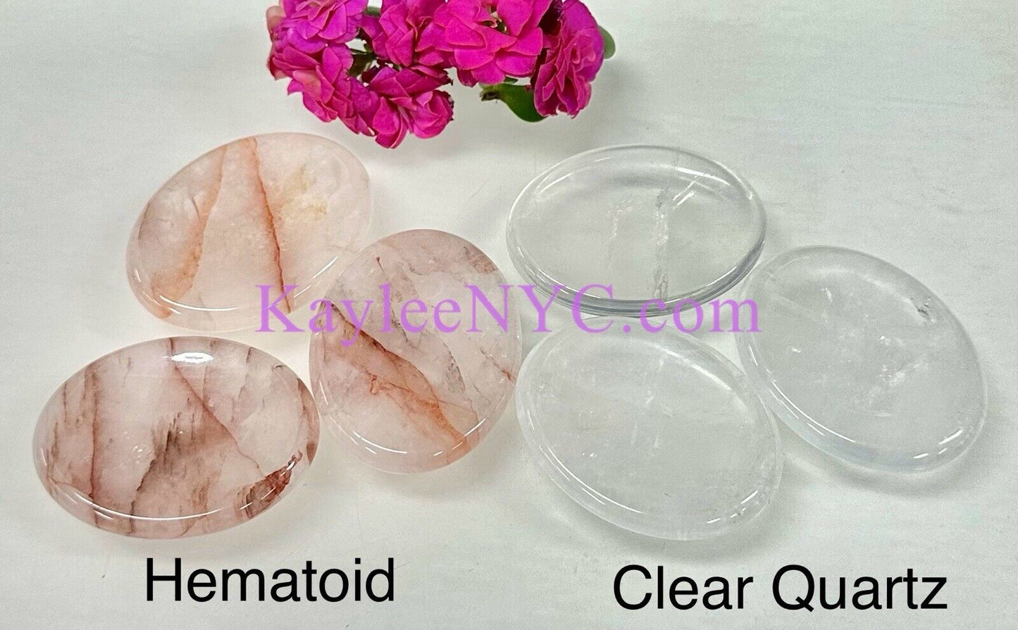 Wholesale Lot 11 PCs Natural Crystal Worry Stone Healing Energy