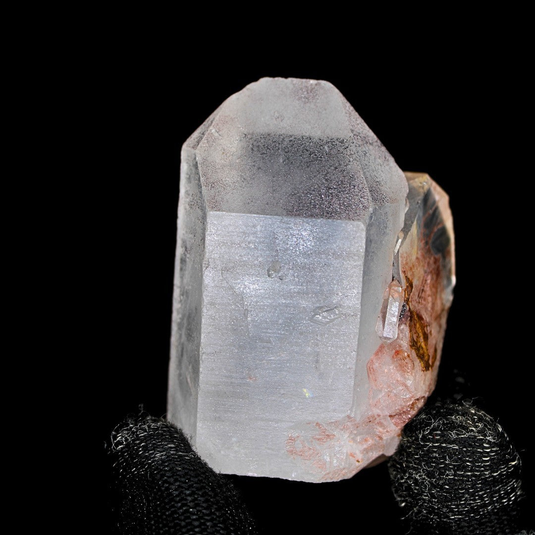 Phantom Quartz Crystal 86g 5x3 cm Raw Natural Healing Stone from India
