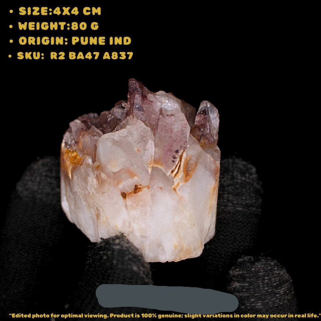 Phantom Quartz 80g Healing Stone for Growth Insight Meditation Reiki