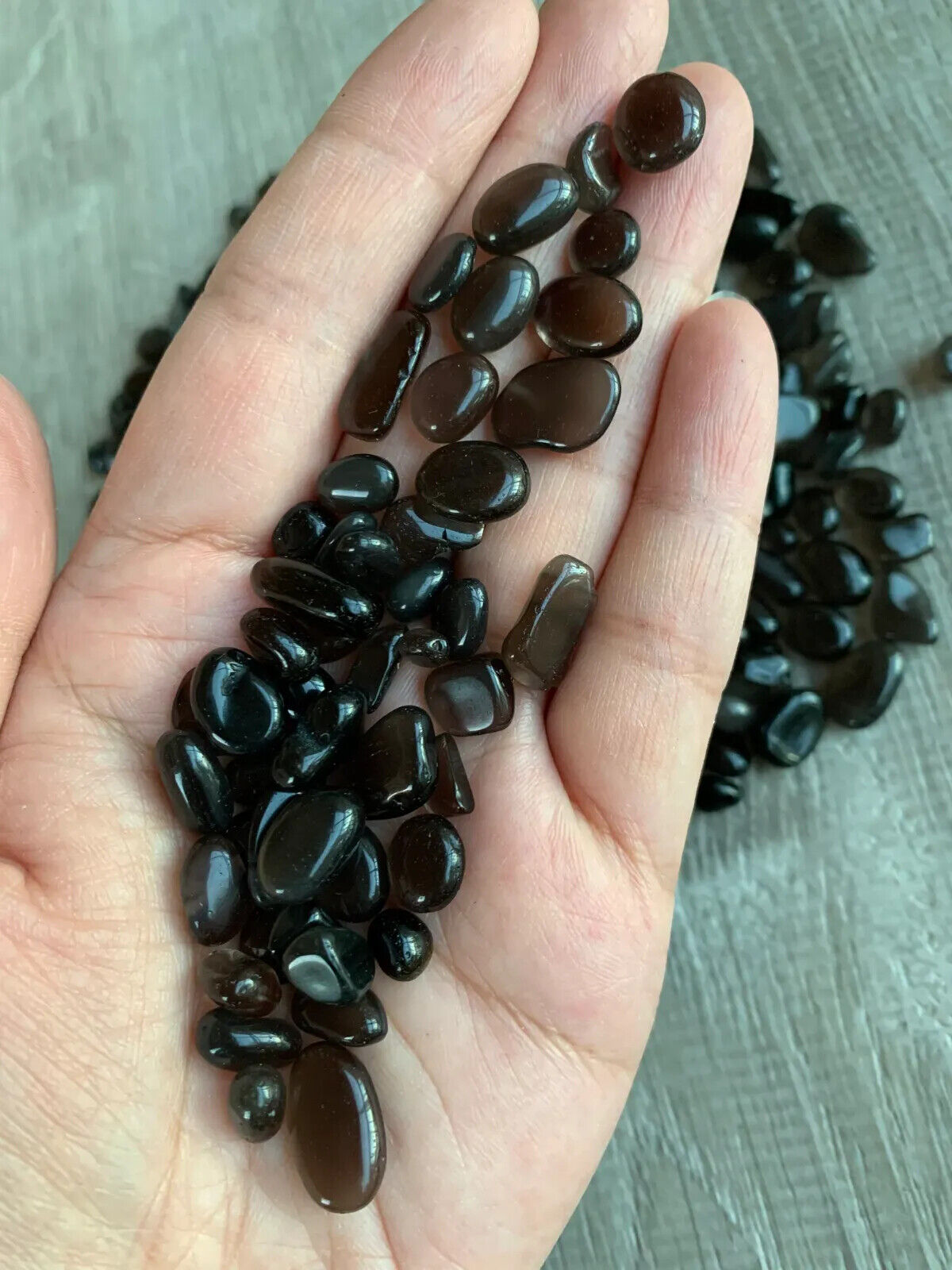 Grade A++ Semi Tumbled Gemstone Mini Chips 3 - 18 mm, Choose From 4 oz to 3 lbs