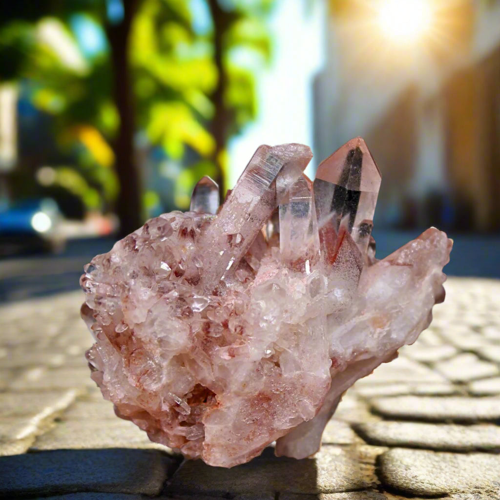 Natural Phantom Quartz 36g 5x3cm – Spiritual Growth & Energy Healing Stone