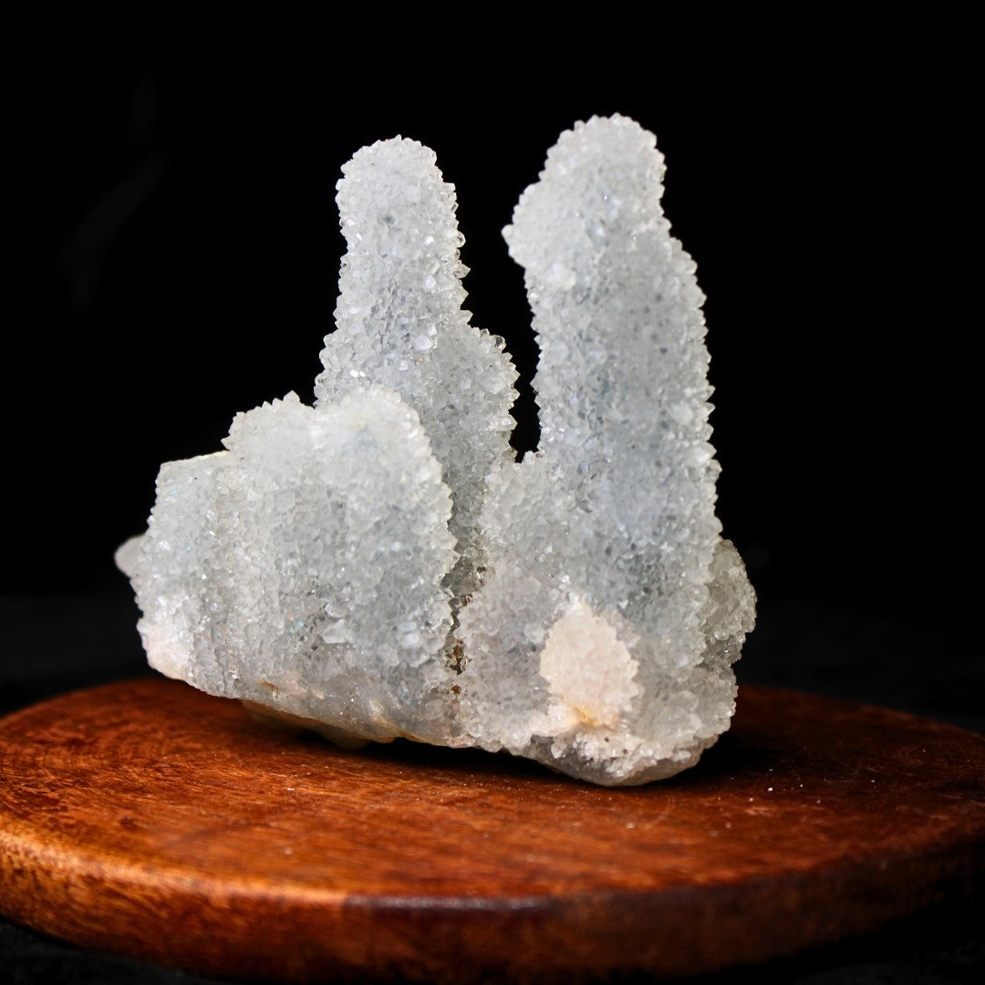 Natural Rainbow Quartz 154g 9x7cm Cluster Crystal from India High Quality