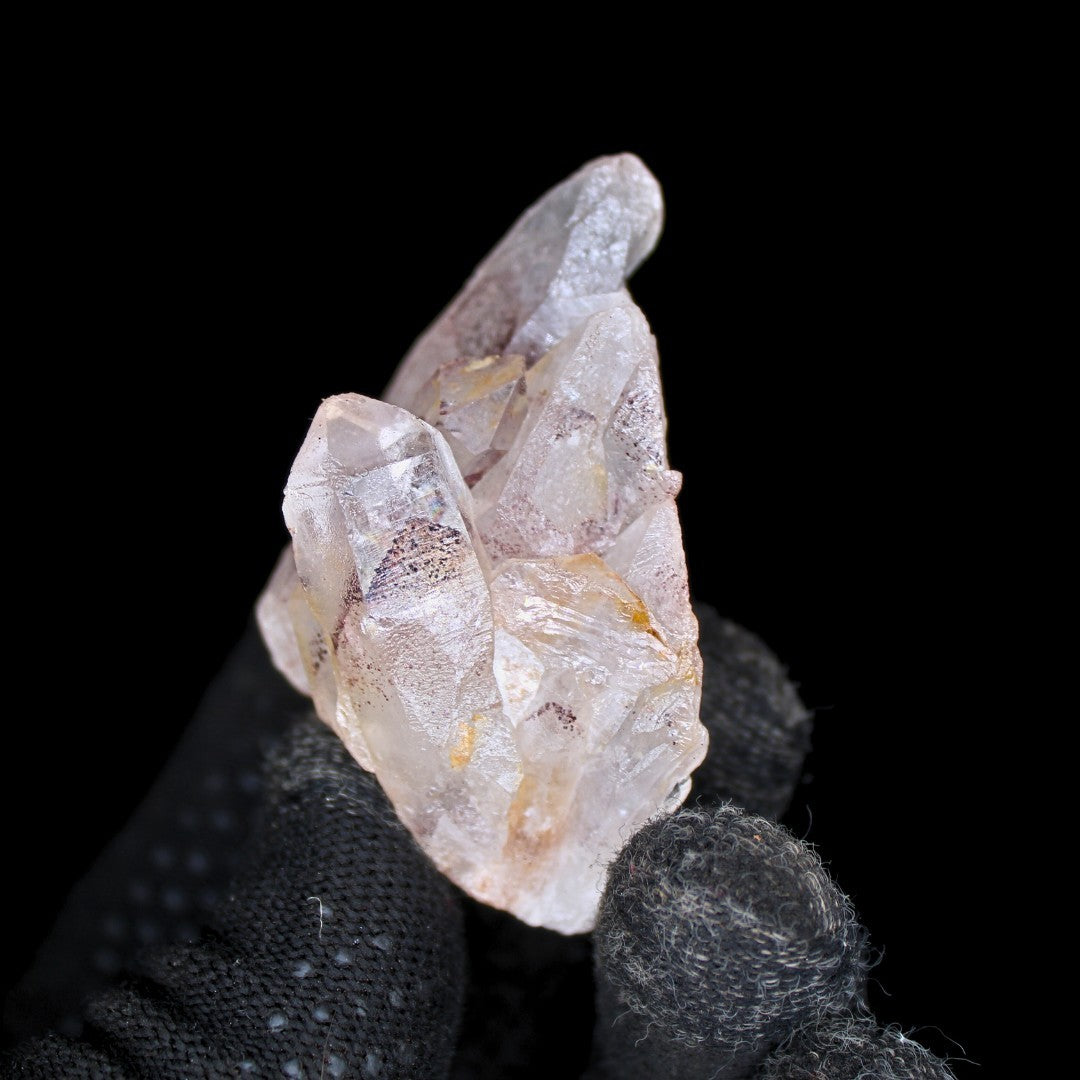 Natural Phantom Quartz Cluster 55g Raw Healing Crystal Stone India 5x4 cm