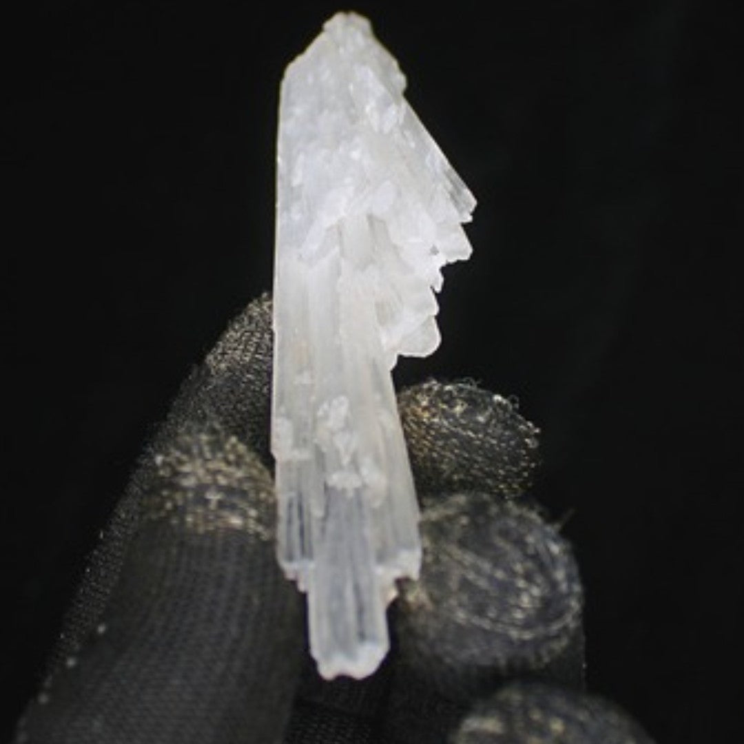 Natural Scolecite Crystal 28g White Mineral Cluster from India