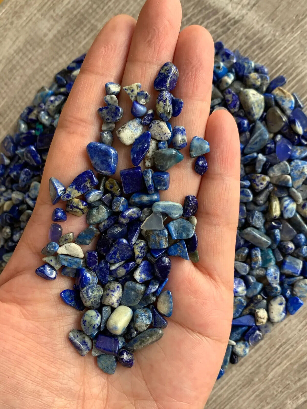 Grade A++ Semi Tumbled Gemstone Mini Chips 3 - 18 mm, Choose From 4 oz to 3 lbs