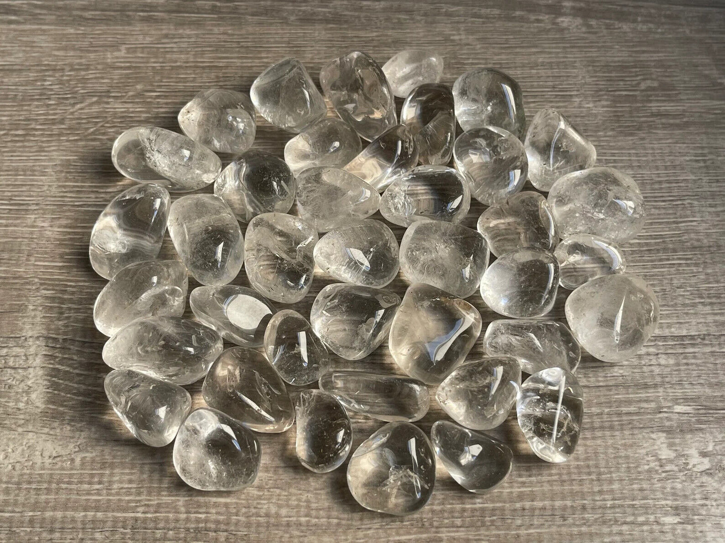 1/2 Lb Lot Tumbled Stones, 0.75-1.25" Crystal Healing Stones, Choose Stone Type