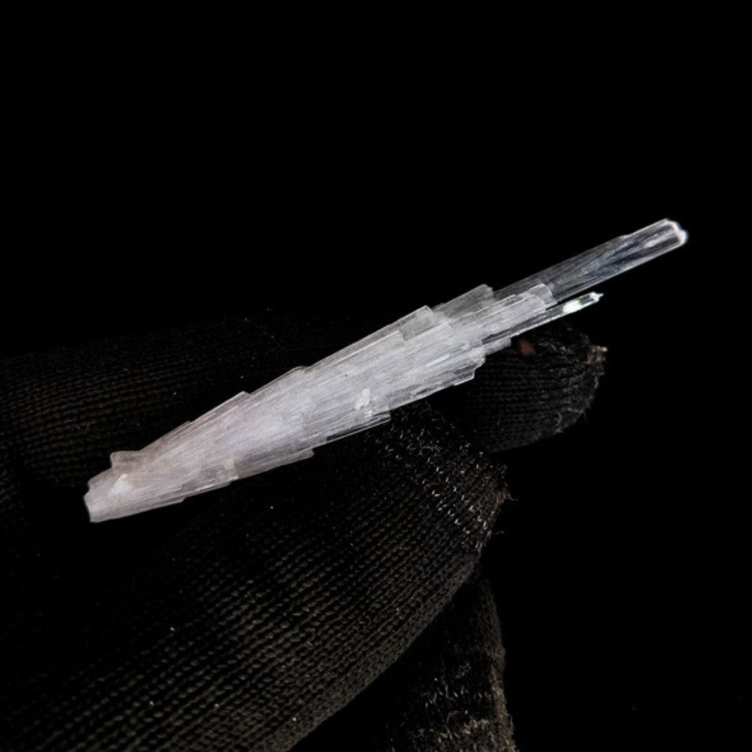 Natural Scolecite Cluster 4g White Zeolite Mini Crystal from India