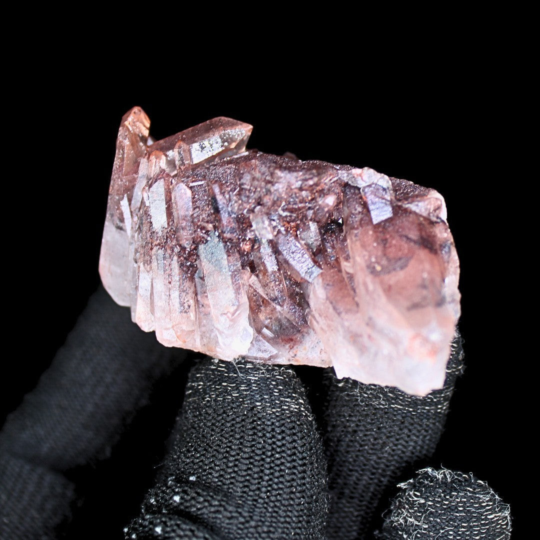 Natural Phantom Quartz Cluster 58g 6x4 cm Healing Crystal from India