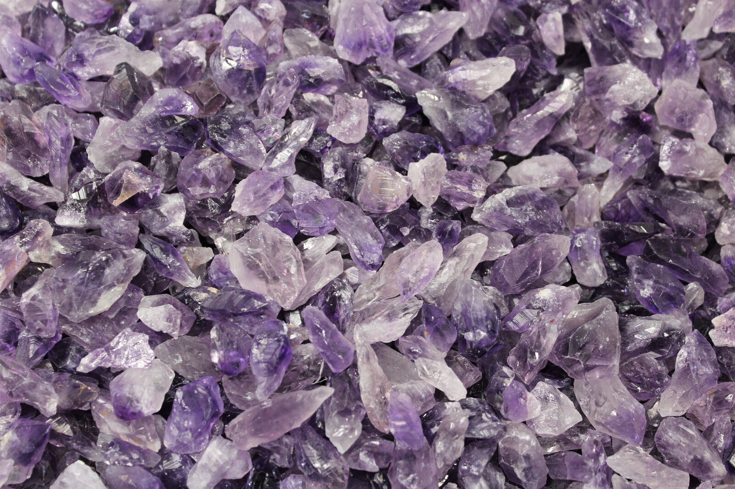 1/4 lb Bulk Lot Purple Amethyst Quartz Points & Raw Crystal Pieces โ 4 oz