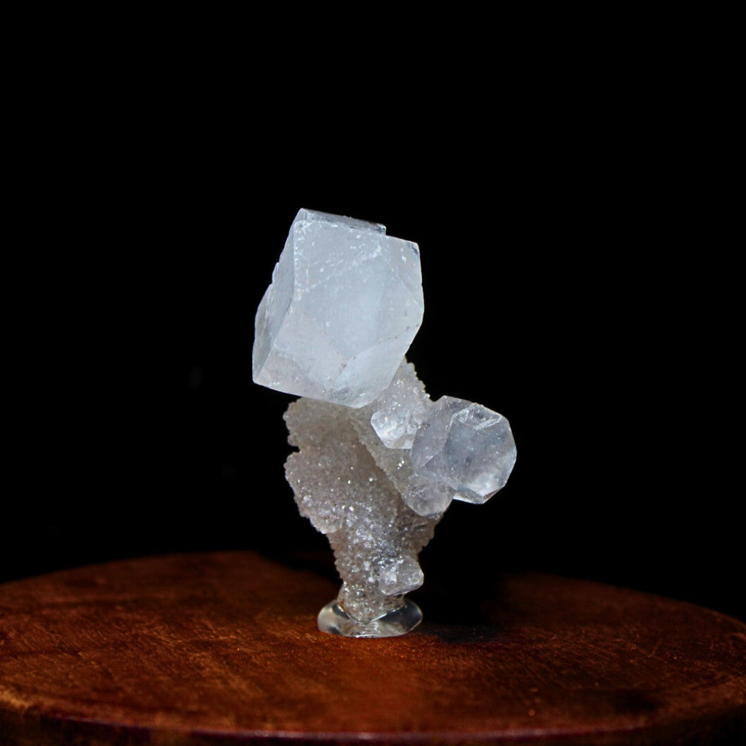 Bulk 16 Piece Natural Apophyllite Tips Pointed Cluster under 150g Wholesale lots