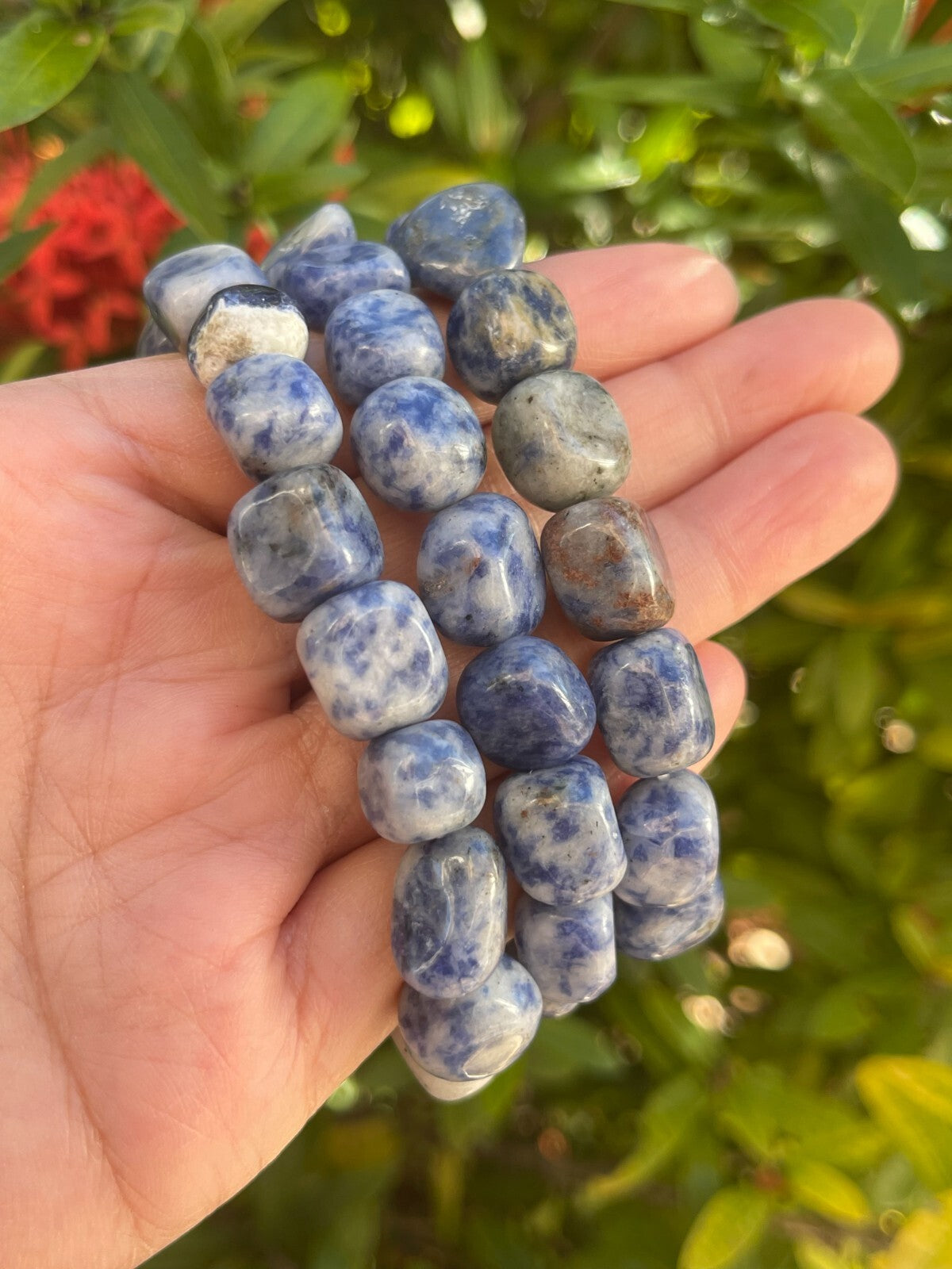Wholesale Grade A++ Gemstone Nugget Bracelet, Choose from 18 Gemstone Types