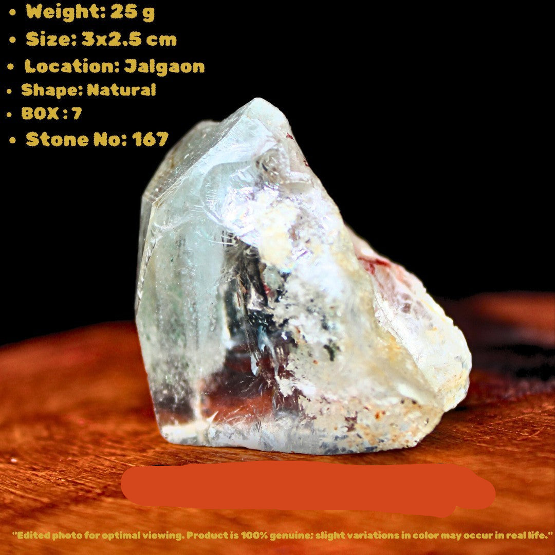 Clear Quartz Crystal 25g Master Healer Stone Chakra Energy Meditation