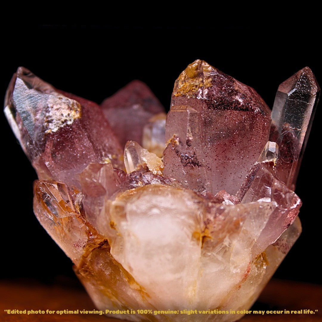 Phantom Quartz Crystal 120g 5x5 cm Rare Inclusions Natural Display Piece