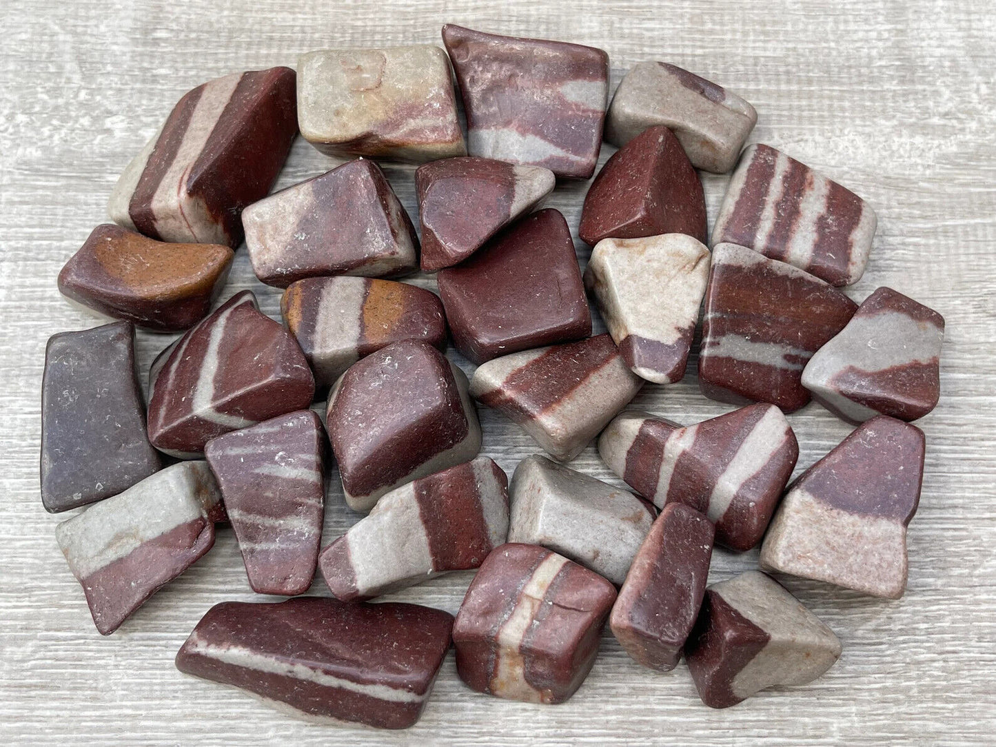 1/2 Lb Lot Tumbled Stones, 0.75-1.25" Crystal Healing Stones, Choose Stone Type