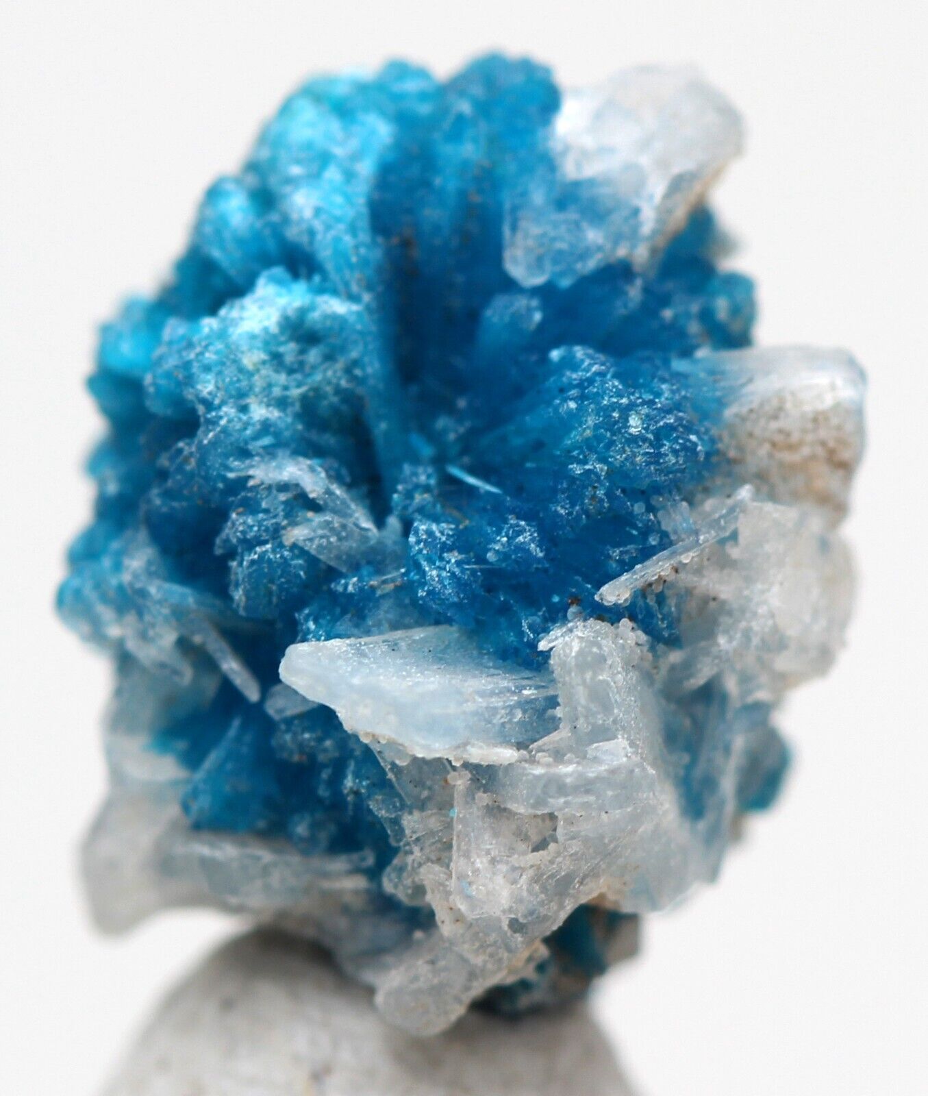 RARE CAVANSITE Crystal Cluster Mineral Specimen Poona INDIA