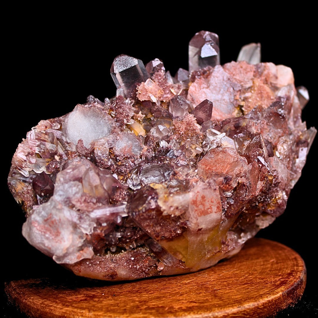 Phantom Clear Quartz 980g 15x8 cm Rare Layered Raw Crystal for Collectors