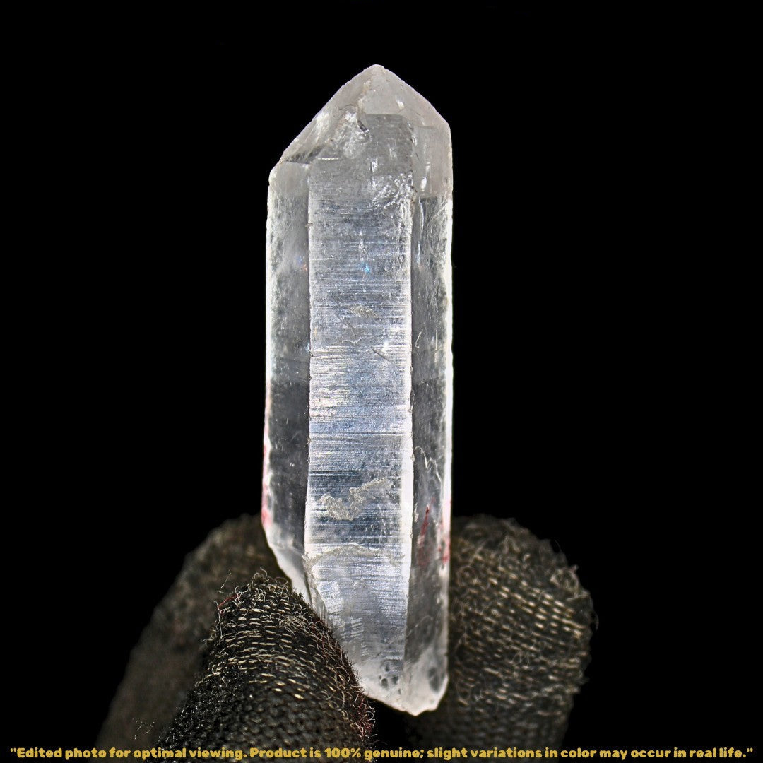 White Himalayan Quartz Point 18g Natural Crystal Mineral Specimen India