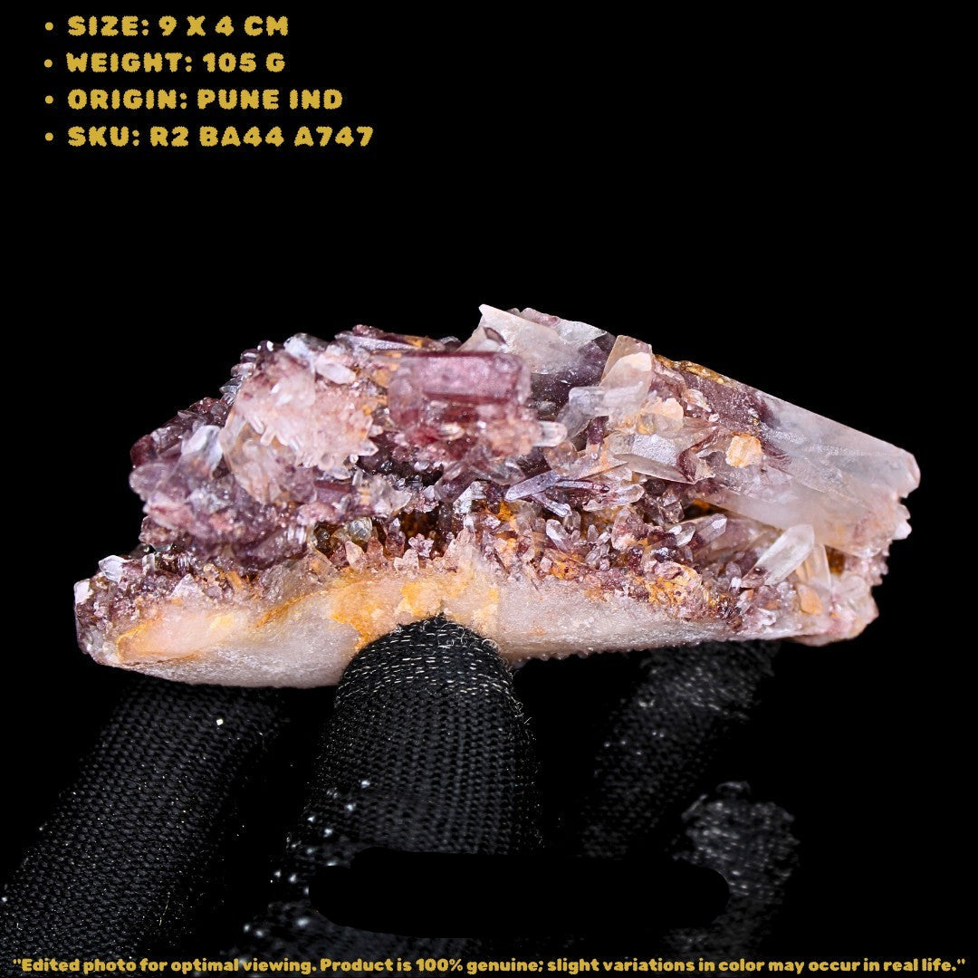 Phantom Quartz Healing Crystal 105g 9x4 cm – Natural Raw Cluster from India