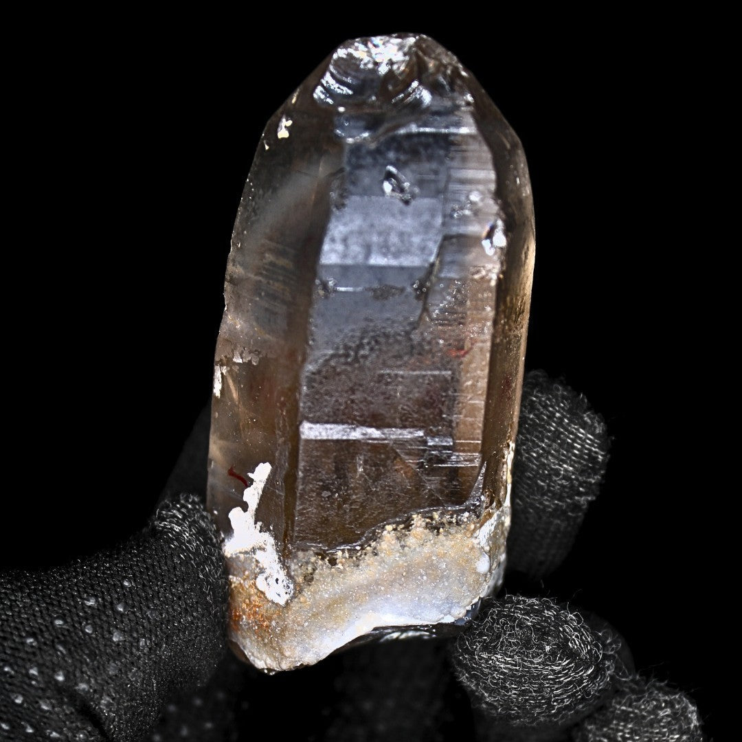 Smoky Quartz Healing Cluster 150g – Grounding & Protection Energy Stone 7x4cm