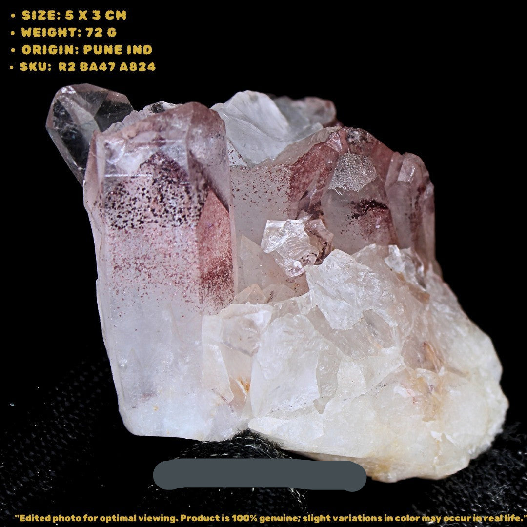 Phantom Quartz 72g Natural Healing Stone for Chakra Reiki & Meditation