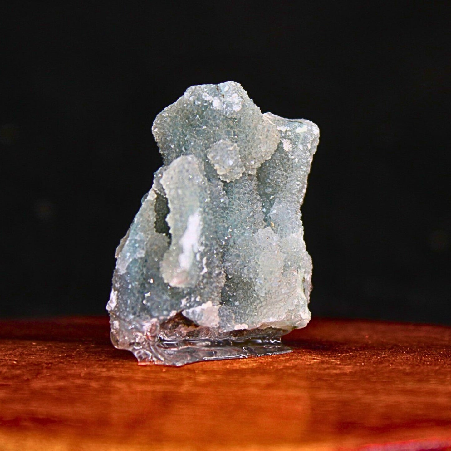 Apophyllite & Chalcedony Healing Crystal Energy Stone Cluster 28g India