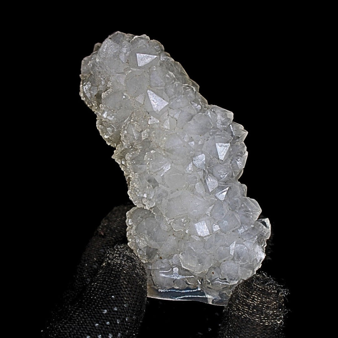 Apophyllite Flower Cluster 120g Cabinet Mineral Specimen India 8x4cm